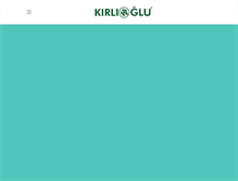 Tablet Screenshot of kirlioglu.com